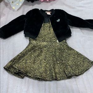 24 months Juicy Couture dress with matching jacket